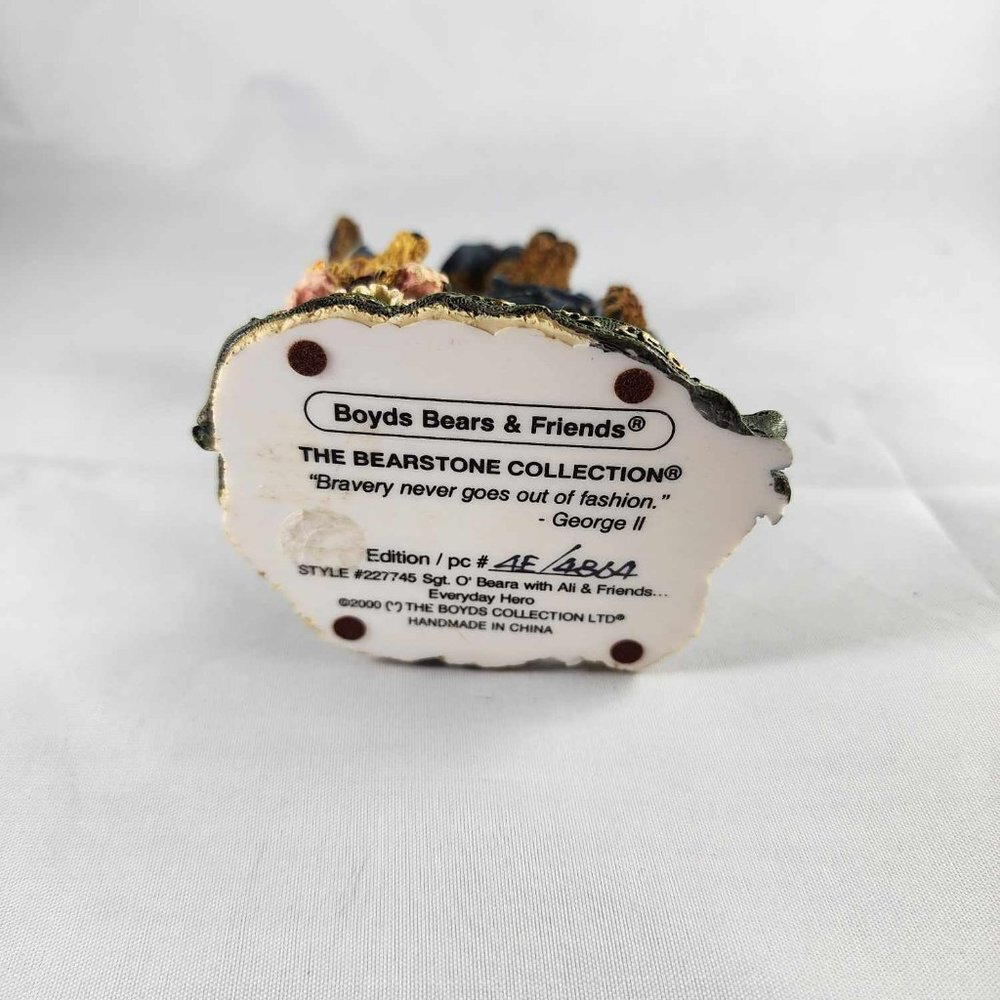 EUC "Everday Hero" the Bearstone Collection Edition #AE/4864 - Picture 5 of 5